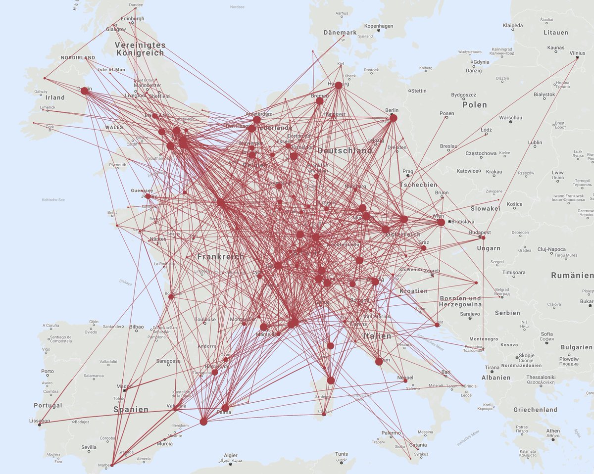 BernhardFragner's tweet photo. @GlobeAir #FlightSpider of October shows a +23% YoY (and +24% to 2019) of flying, 177 airports used (+12%), #Salzburg, #Amsterdam, #Milan are in the top 10, total of #globeair 1097 #bizav flights, #UK is back to pre #brexit levels, 62% #businesstrips https://t.co/2m4AMZSmo5