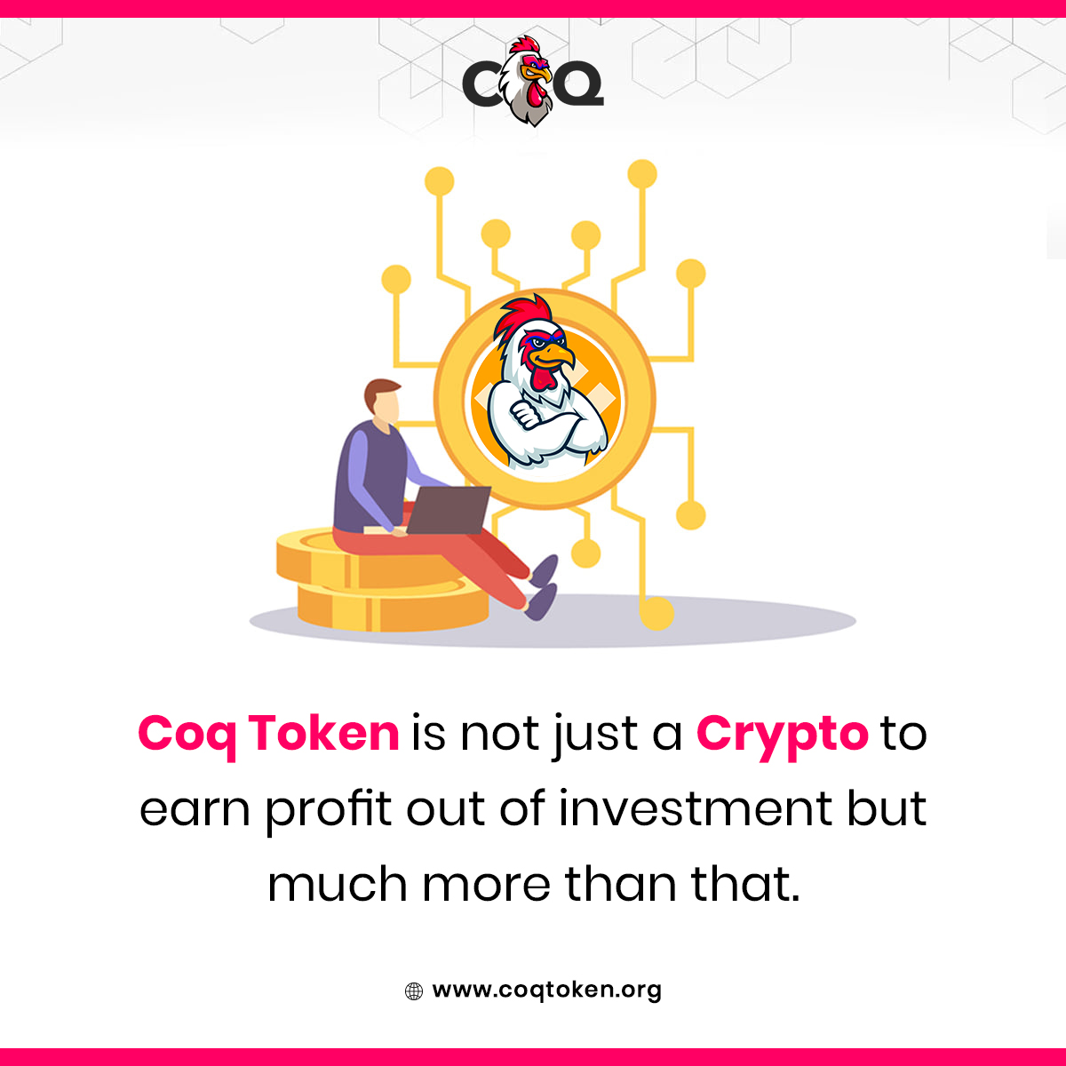 coqview's tweet photo. #CoqToken is not just a #Crypto to earn profit out of #investment but much more than that.
https://t.co/Kns5KU9iik https://t.co/rOa3D1FE8w