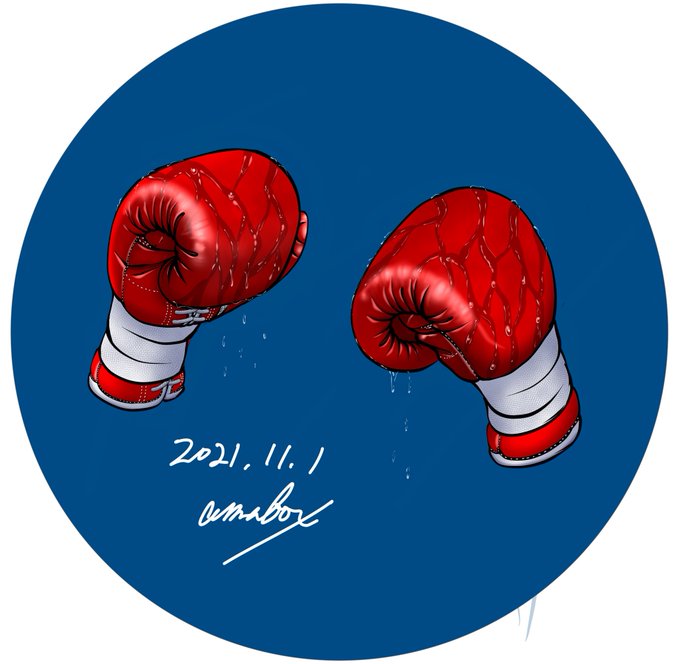 調子に乗って音声付きで解説っぽい事しながらこの絵のグローブ描いてる画面をキャプチャしてたんだけど、マイクがオンになってなかった(オンにしようとしてオフにしちゃったみたい……)で音声無しの45分の動画が出来てしまった(T_T)
めっちゃ軽快で大爆笑必至のトークだったのに()どうしようこの動画 