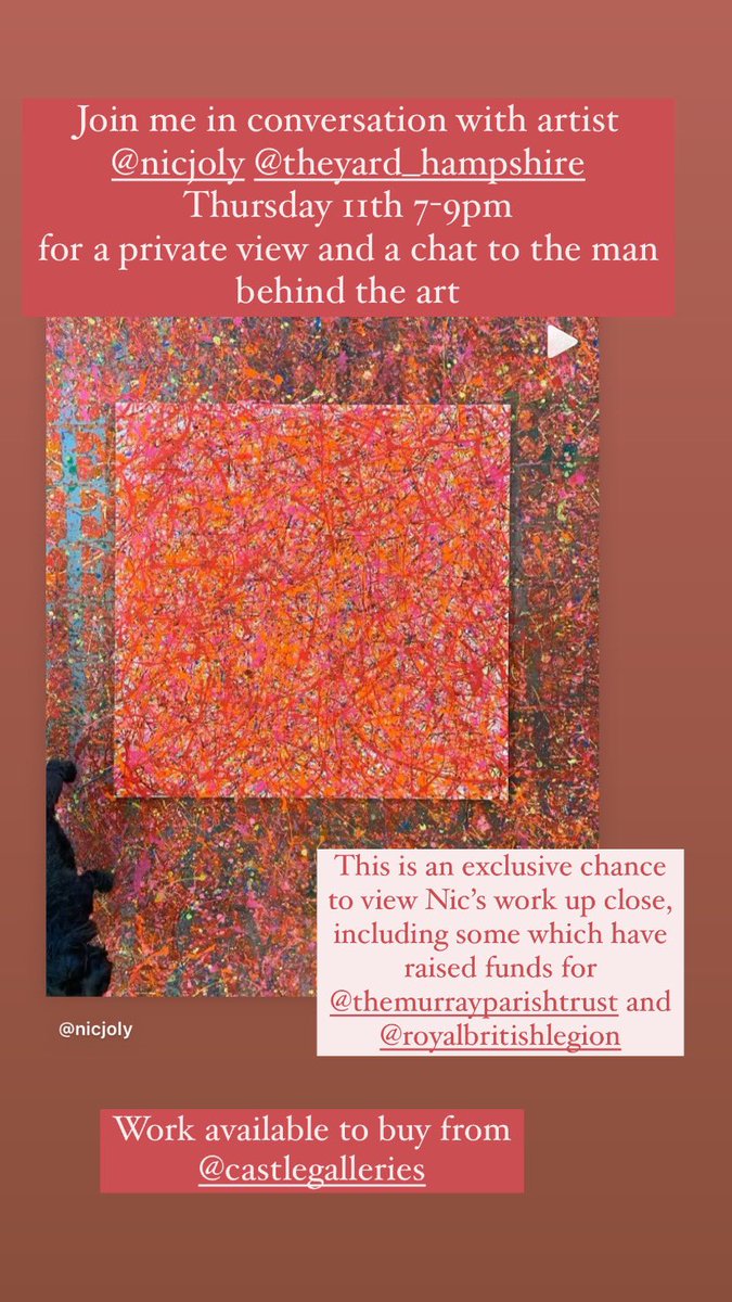 Margotgoodlife's tweet photo. Know anyone whoโd fancy this @ClaireFuller2 #theyardhampshire #inconversation #nicjoly Tickets available at https://t.co/AhHYBKxBe6 https://t.co/Q895SnPBI3
