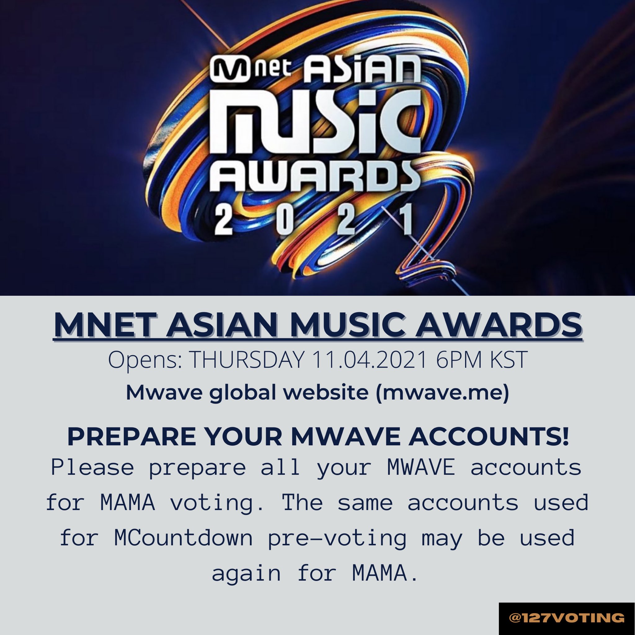 2021 mama vote 2021 Mnet