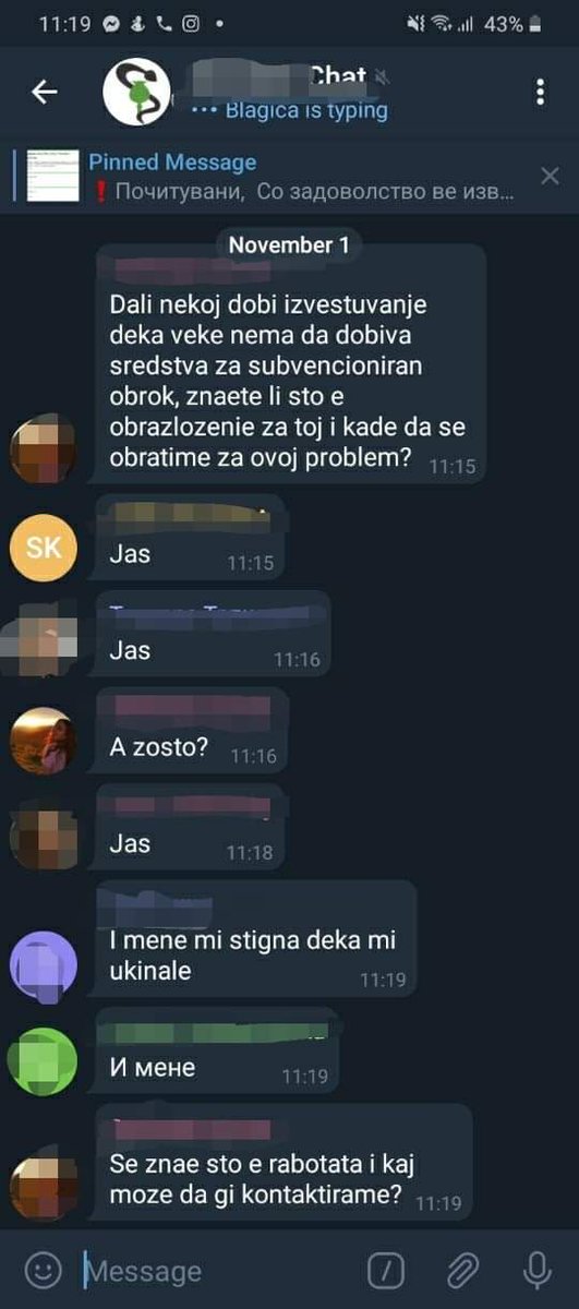 CrvenaMladina's tweet photo. СКАНДАЛОЗНО: МОН ИМ ГО ОТКАЖА ПРАВОТО НА СТУДЕНТСКИ ОБРОК НА ДЕЛ ОД СТУДЕНТИТЕ !

https://t.co/rWJEDNFFah https://t.co/xqYp4QnYH9