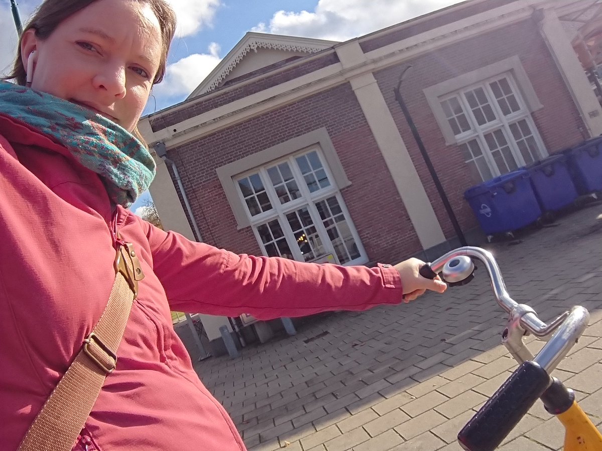 Eemnes en Blaricum vanaf de OV fiets vandaag. Heerlijk zonnetje erbij.