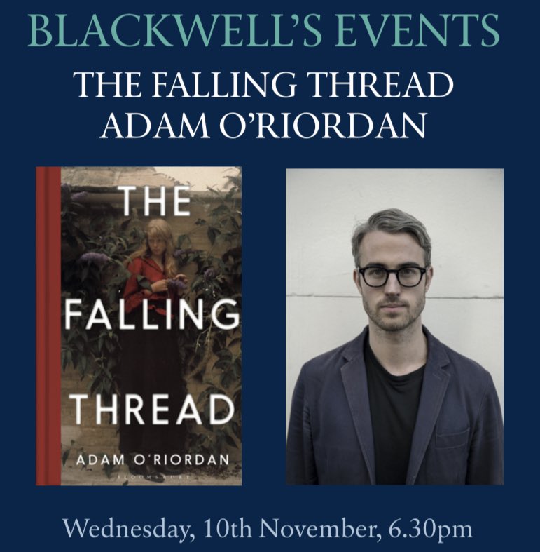 We’re delighted to be working with <a href="/McrWritingSchl/">Manchester Writing School</a> to host the launch of <a href="/oriordanadam/">Adam O'Riordan</a>’s THE FALLING THREAD - a hauntingly evocative debut novel set in 1890s Manchester. Adam will be in conversation with <a href="/ktpop/">katie popperwell</a>

Wed 10 Nov | 6.30pm | £3: eventbrite.co.uk/e/the-falling-…