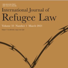 Lilian_TS's tweet photo. The new issue of @OUPLaw #IJRL is out https://t.co/fhU5C4vAx7. Don't miss out @AdelReyhani & G. Golmohammadi on #expulsion adjudication https://t.co/vqSiPuzFDR. ECRs: we welcome submissions of your original, cutting-edge research! @profjmcadam @geoffxgilbert @OdysseusNetwork https://t.co/6aZW7Zr6kR