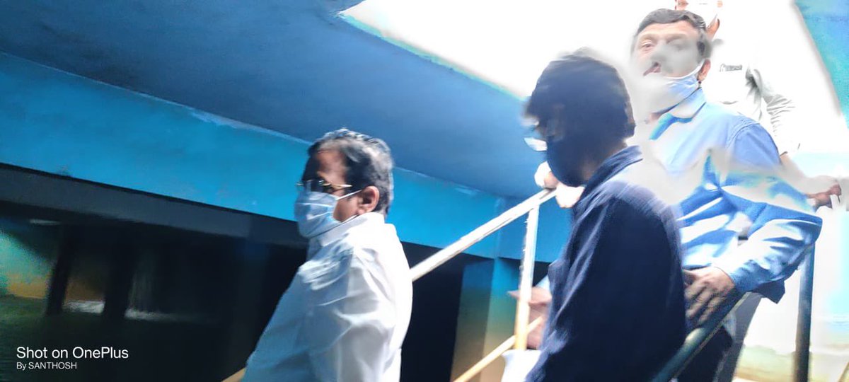 mb_telangana's tweet photo. Our #MissionBhagiratha CE Sri A.Vijayaprakash sir inspected sump &amp; pump-house @ #Nizamcheruvu , #Mahabubabad (D) &amp; also reviewed the status of works &amp; water supply under 170MLD (biggest rural WTP) #Madhiripuram .@SmitaSabharwal @DayakarRao2019. https://t.co/uhRKuJzDhO