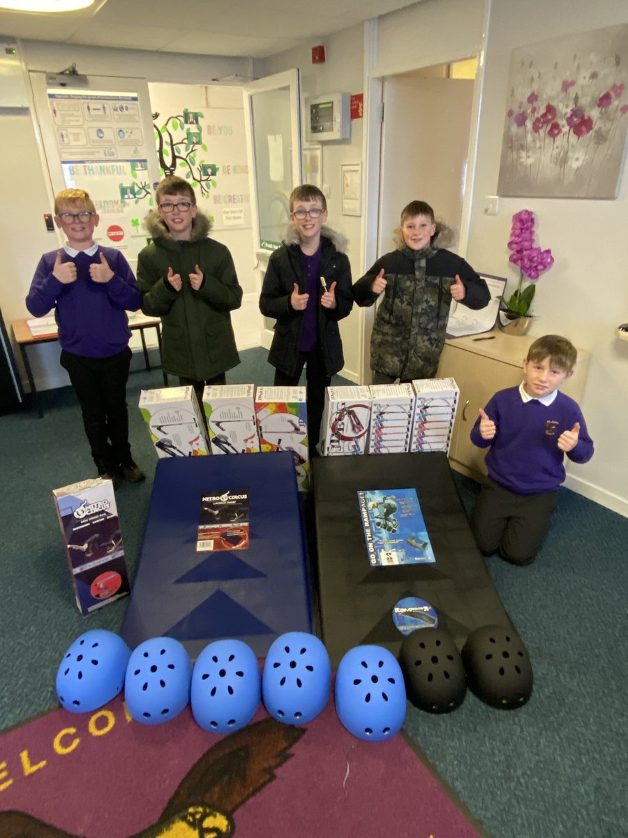 SaintJohnsRC's tweet photo. 🎉🎉🎉We were successful in our bid to enhance our 🛴🛴🛴 zone. We are looking forward to trying out our bigger ramps and new grinder rail! Thank you 🤗💜🤗@roadsafetyNAC #GOGOT https://t.co/XNwWf2Y6Tb