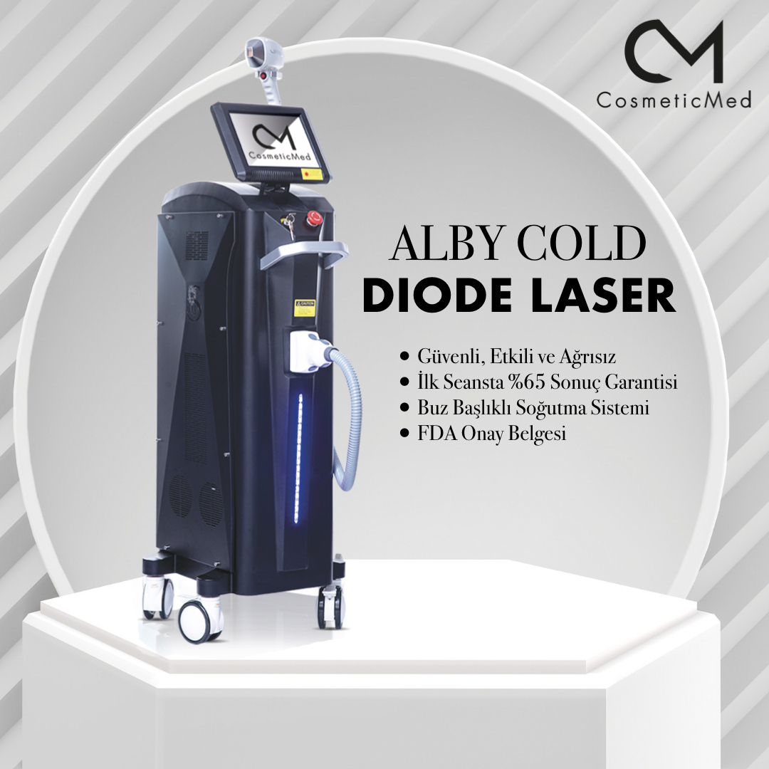 FDA Onaylı ‘ALBY COLD’ diode lazer epilasyon cihazı, ilk seansta %65 sonuç etkisi ve yanma riski olmayan güvenli kullanım imkanı sunmaktadır.

Detaylı bilgi için iletişime geçebilirsiniz.

📞+90 534 897 07 26

#Cosmeticmed #Albycold #Diodelazer #Lazerepilasyon #Buzepilasyon