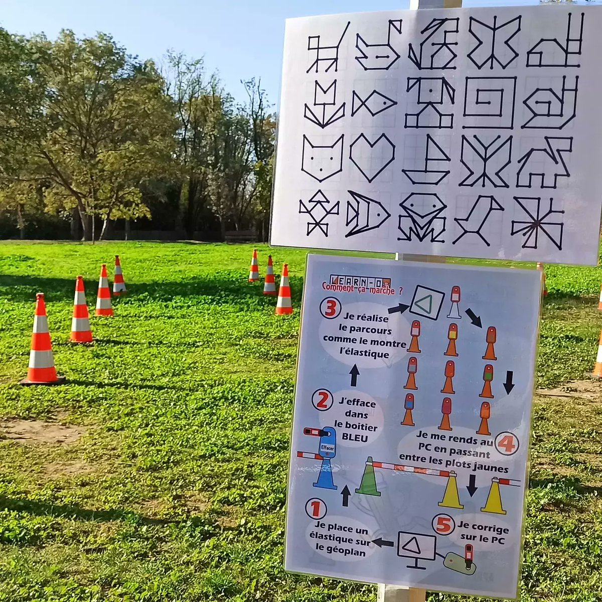 azimute_fr's tweet photo. Animation Learn-o dans le cadre du lancement de l'application "Les explorateurs des parcs" organisé par le Département des Alpes-Maritimes. 
Création de cartes sur les animaux et les paysages du parc et géoplans immersifs étaient proposés au public. 
@departement13 
#learno https://t.co/r2TwumME7c