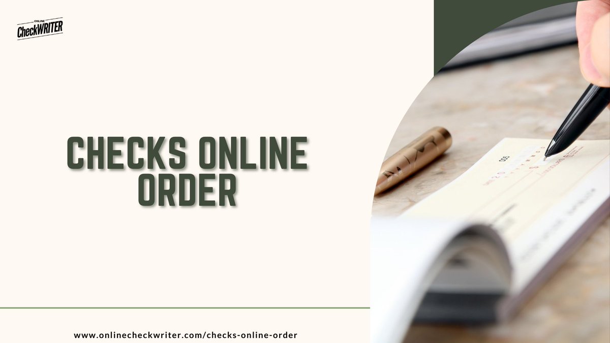 Online Check Writer tweet media