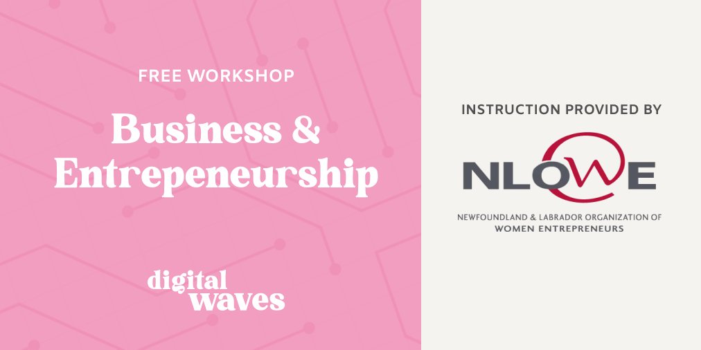 It all starts ✨ today ✨ with our first virtual workshop, Business &amp; Entrepreneurship 101, hosted by our friends at <a href="/nlowe_org/">NLOWE</a>!