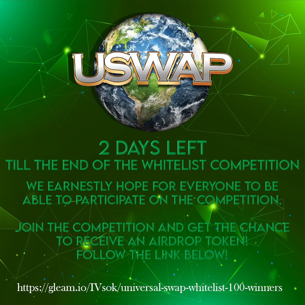 uswapbsc's tweet photo. Two days left! https://t.co/Da0v57604J