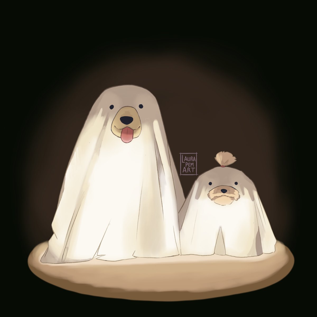 LauraPemArt's tweet photo. Trick or treat?🍬🍭
Happy Halloween!🎃
How was your spooky night?
Made with @Procreate 
Pick from @WholesomeMeme 

#TrickOrTreat #halloween2021 #Halloween #spookymonth #Spooktober #halloweencostume #CuteAnimals https://t.co/NF7Y5XPxnW