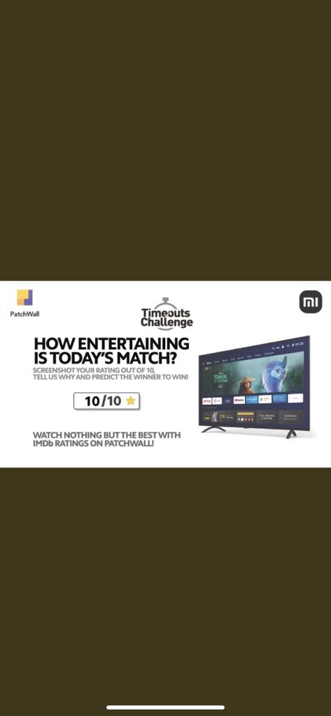 MeghnaJ46032597's tweet photo. @MiTVIndia Entertainment Rating : 10/10  
 
Winning Team : New Zealand . 

#MiTimeoutsChallenge  #GetTheSmartest
@MiTVIndia https://t.co/K2l1uODuav
Tegging @Shailes31441206 @ImChandana01 @diptija55836457 @poolife93