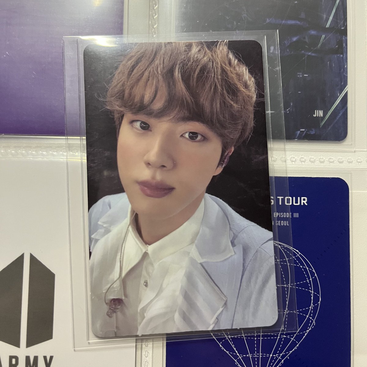 ksjk92_'s tweet photo. Got my Jin MOTS DVD PC from @SevenzillaMerch @jinhyungg2 ☺️ Thank you for the smooth transaction and resolving the issue quickly. Will definitely buy from you again. 💜 #SevenzillaFeedbacks https://t.co/Jm72PtjJoS