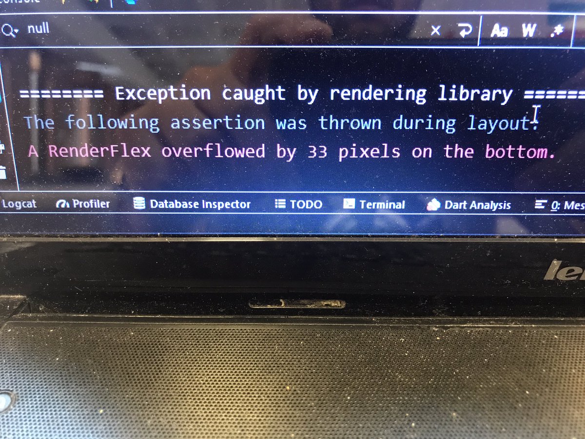 Amir_IT_'s tweet photo. دیگه داره اعصاب خورد کن میشه🤦🏻‍♂️🤦🏻‍♂️🤦🏻‍♂️
#فلاتر
#برنامه_نویسی
#Flutter
#programming
#App_Developer https://t.co/vbIP2MlE5U