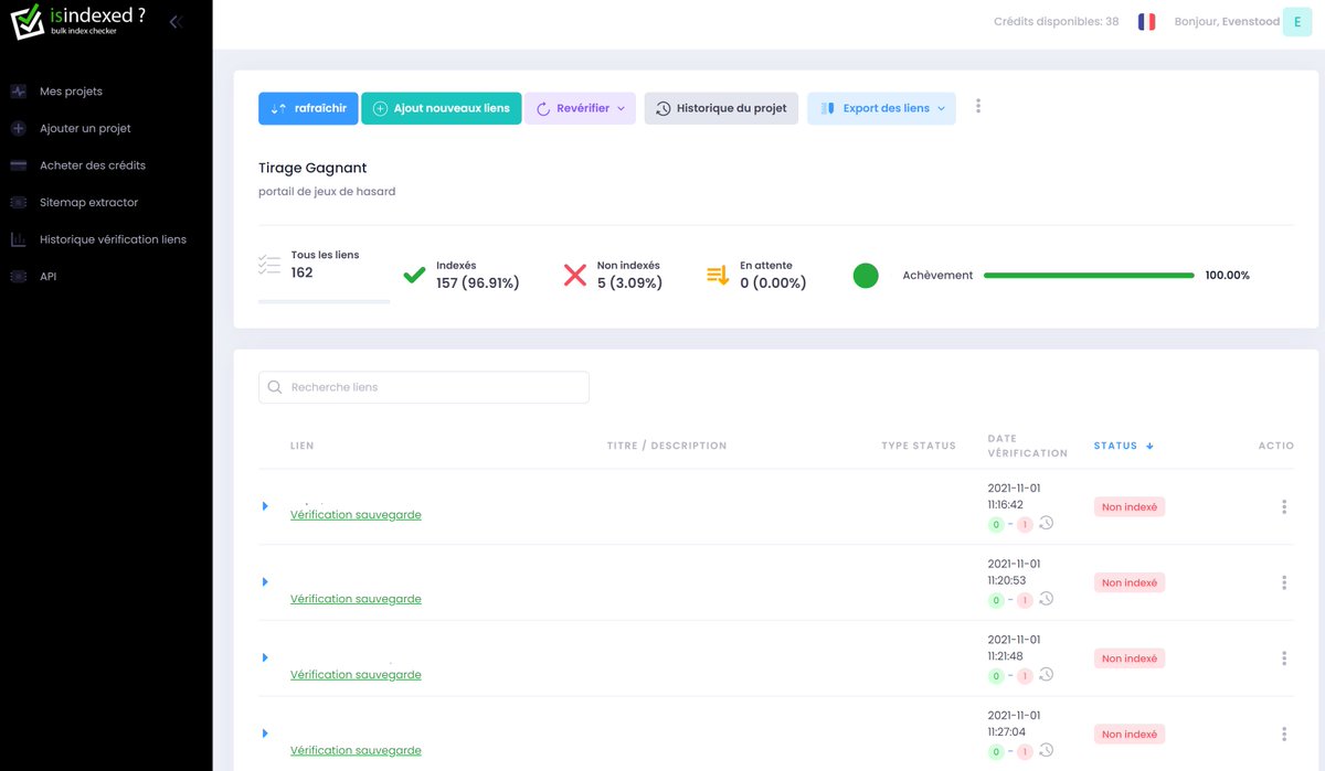 eseoref's tweet photo. #SEO #Indexation : le travail de 
@Smadaleno
 avec 
@isindexed
 est vraiment top !

Le dashboard hyper travaillé et agréable à utiliser, l'analyse supersonique.

Ici, parmi les "non indexée", j'ai pu mettre le doigt sur des "erreurs" de sitemap.

⏩https://t.co/anMxjTZyeR https://t.co/RLezzzeqV1