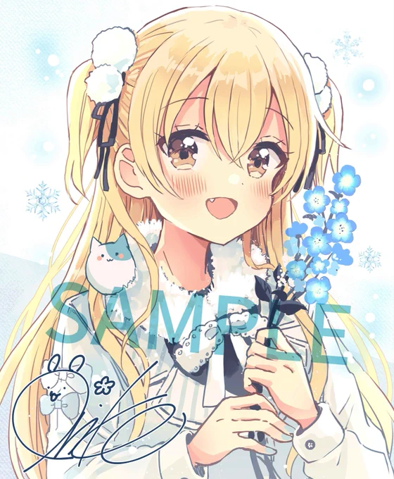 第12回メロンブックス漫画祭り～2021 Winter～に『すいんぐ!!』も参加しております!描き下ろしの冬姫のミニ色紙が貰えますのでよろしくお願いします!12月1日から開催です #すいんぐ 