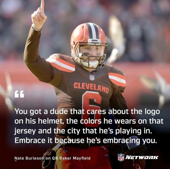 Still my QB #iridewith6 #Browns