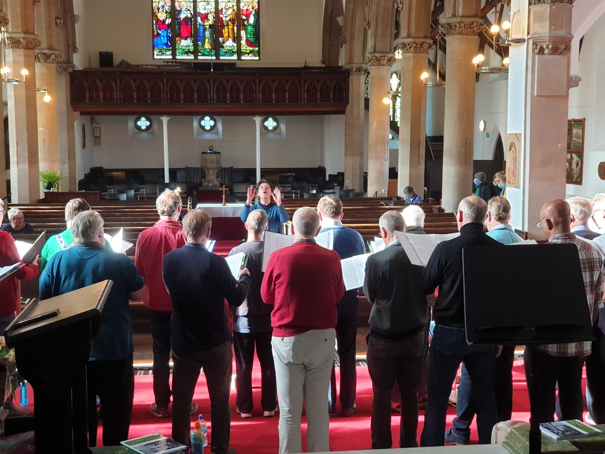 Well - what a wonderful joint rehearsal yesterday! Imperial Male Voice Choir sounding majestic on their own and with us! We're so looking forward to this concert <a href="/StJPiccadilly/">St James's Church, Piccadilly</a> on November 12th. Why not come along? bit.ly/MusicalGarlands