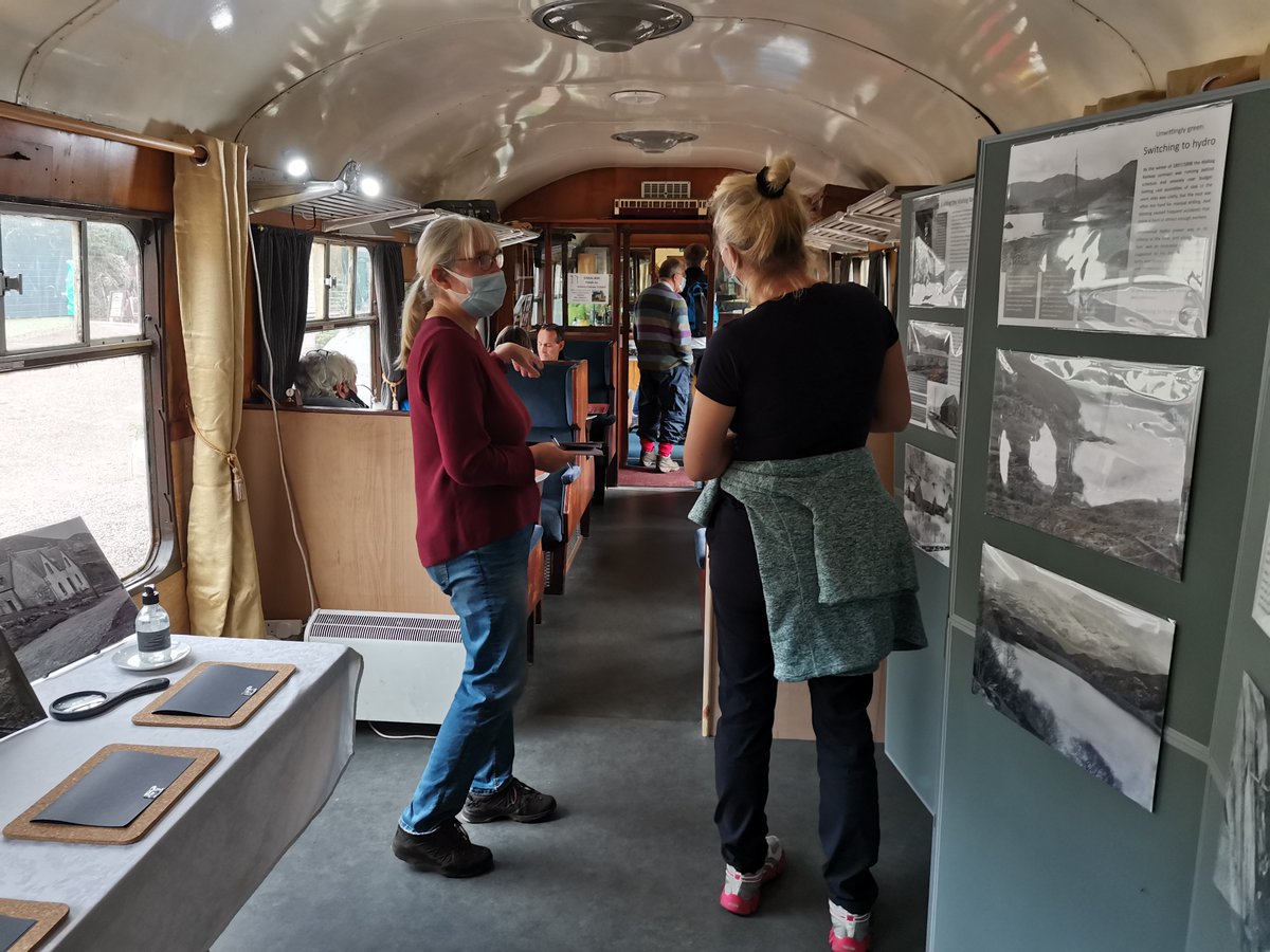 CrpWest's tweet photo. A few nice images from a recent exhibition celebrating 150 years of rail travel on the West Highland Line. Thanks to Hege at Glenfinnan Station Museum. https://t.co/7Ti44WSMDi