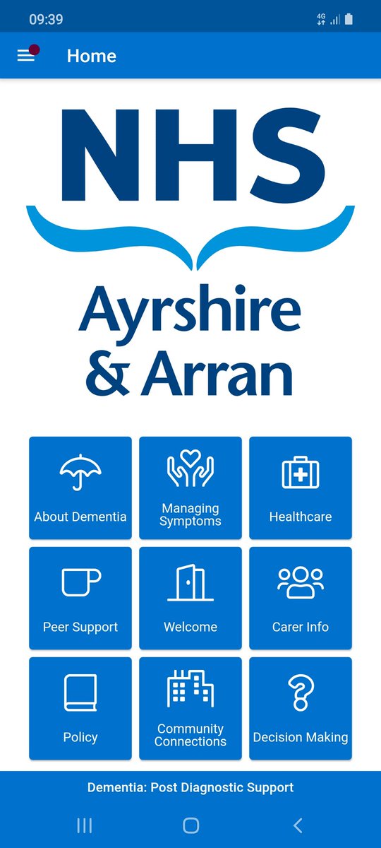 Rachelmacleod15's tweet photo. Do you care for a loved one with dementia at home or know someone who does?
Download our free #dementia post diagnostic support app for local support information @sahscp @Susan_hol1 @NHSaaa @EAHSCP @NAHSCP https://t.co/egpBIdzHhH