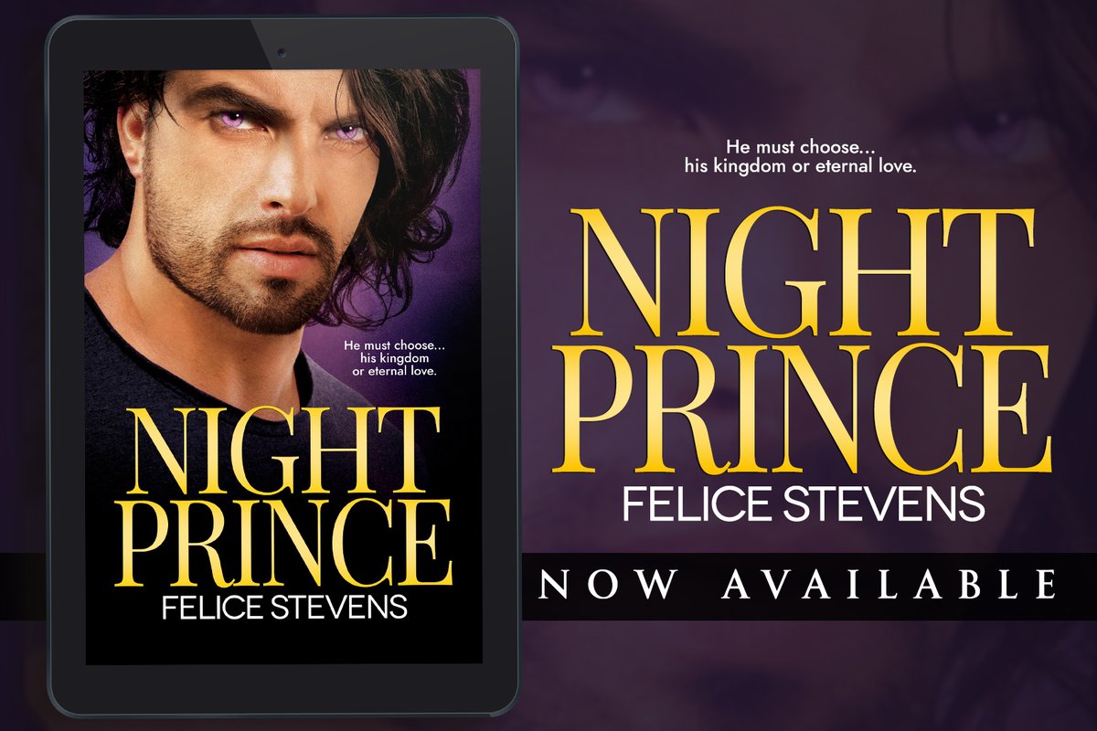 FeliceStevens1's tweet photo. 🧛‍♂️A hot as hell, violet-eyed vampire prince.
😍A down on his luck, personal assistant.
🔥Lots of sexy biting, snarky banter, fated mates and an epic battle for survival. 
❤️Plus a swoon-worthy happily ever after to last for an eternity.
#oneclick https://t.co/mAGQVtn89Z https://t.co/6WIN6X0HJm