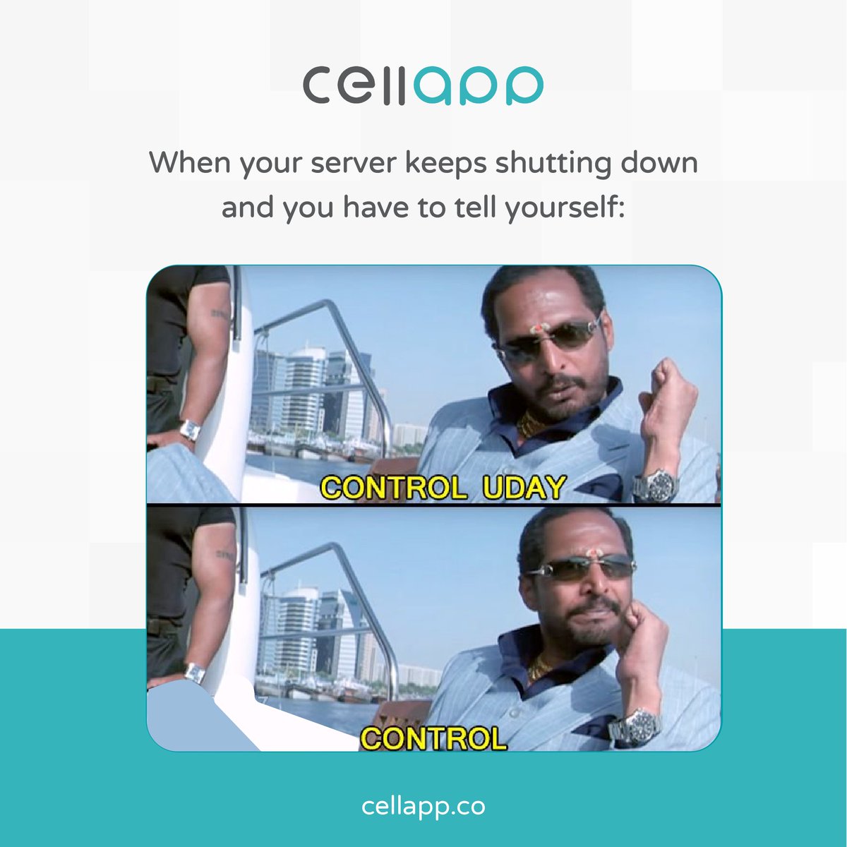 apps2impact's tweet photo. A more reliable server is exactly what you need. Get connected with Cellapp to never let your server test your patience.

#cellapp #app2impact #incubation #impact #Data #server #meme https://t.co/P0bUXiWPDL