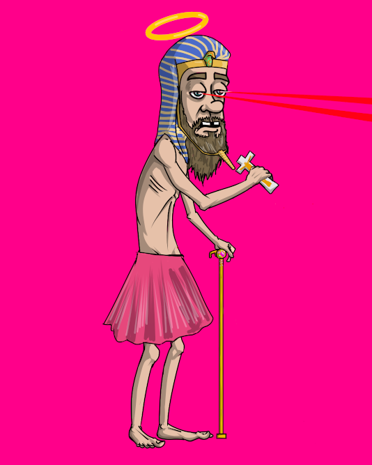BiblicalNFT's tweet photo. The Emperor wears some clothes #CNFT #MiracleDrops https://t.co/jt425Vm4me
