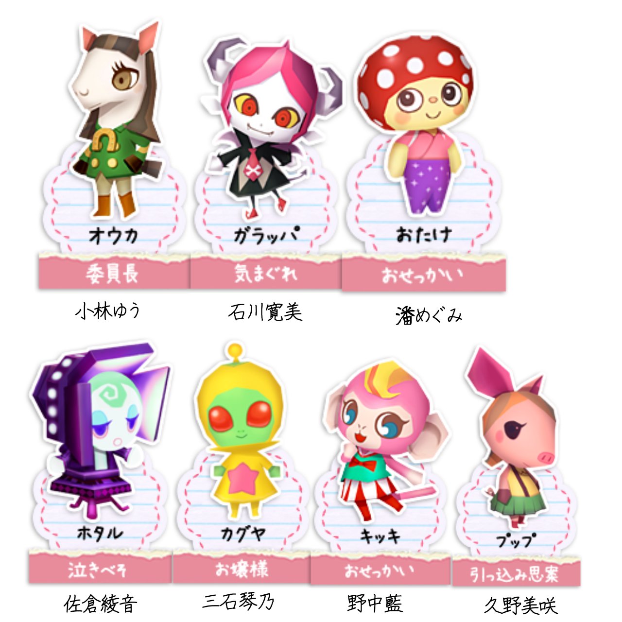 果野ゐちご とんがりボウシ クラスメイトの声優妄想してた 石田彰スティーブと高木渉ルチアーノと小林ゆうオウカ様と久野美咲プップちゃん気に入ってる 他の想像と違ったら済まぬ すまぬ T Co Fepqiuxs9j Twitter