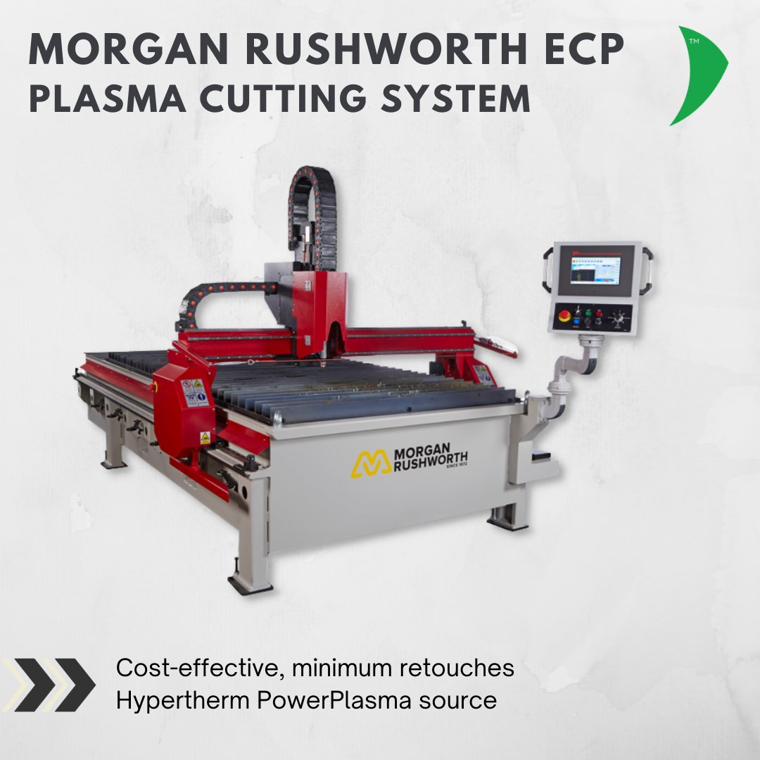 MachineryRs's tweet photo. #MeettheMachine Morgan Rushworth ECP CNC Compact Plasma has been designed for accurate sheet and plate metal cutting. It isย equipped with the Hypertherm Powermax power source utilising single gas plasma technology. For more information, contact our team or visit our website #rsmg https://t.co/YkWIHdyANv