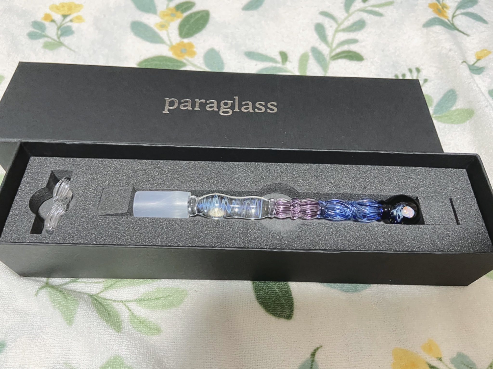 パラグラス ラムネペン ガラスペン paraglass 新品未使用 保証書付き