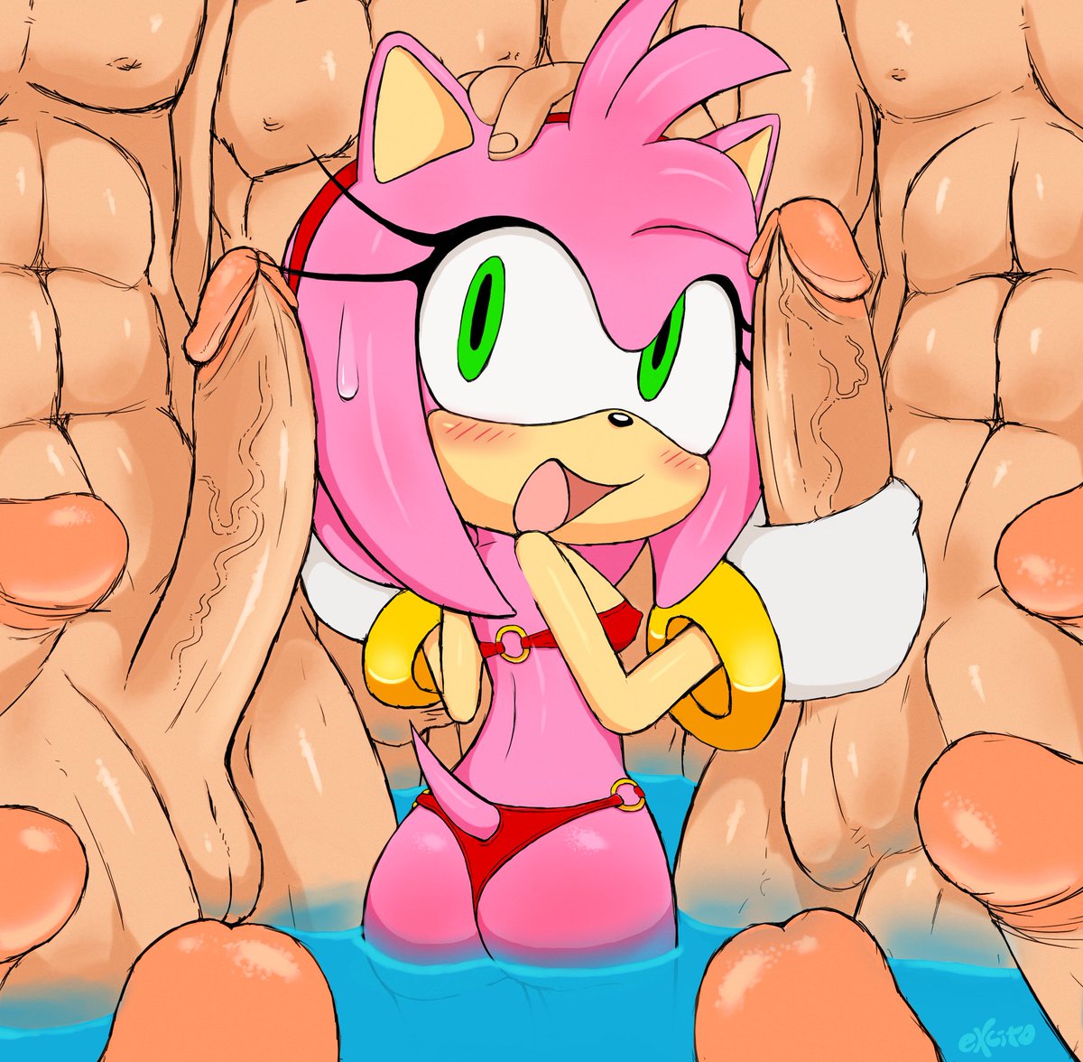 🌹: "𝗪𝗼𝗼𝗼𝘄! 𝗬𝗼𝘂 𝗴𝘂𝘆𝘀 𝗮𝗿𝗲 𝘀𝗼 𝘽𝙄𝙂!~"

 #NSFWRP