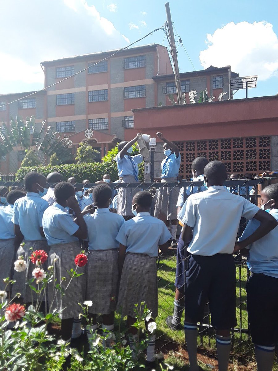 St. Scholastica Catholic School, Nairobi, Kenya. 

For accurate weather data, station maintenance is very important and doesn’t really require expert technical know how. We have videos and other guides on our website concerning cleaning your station. Kindly check them out.