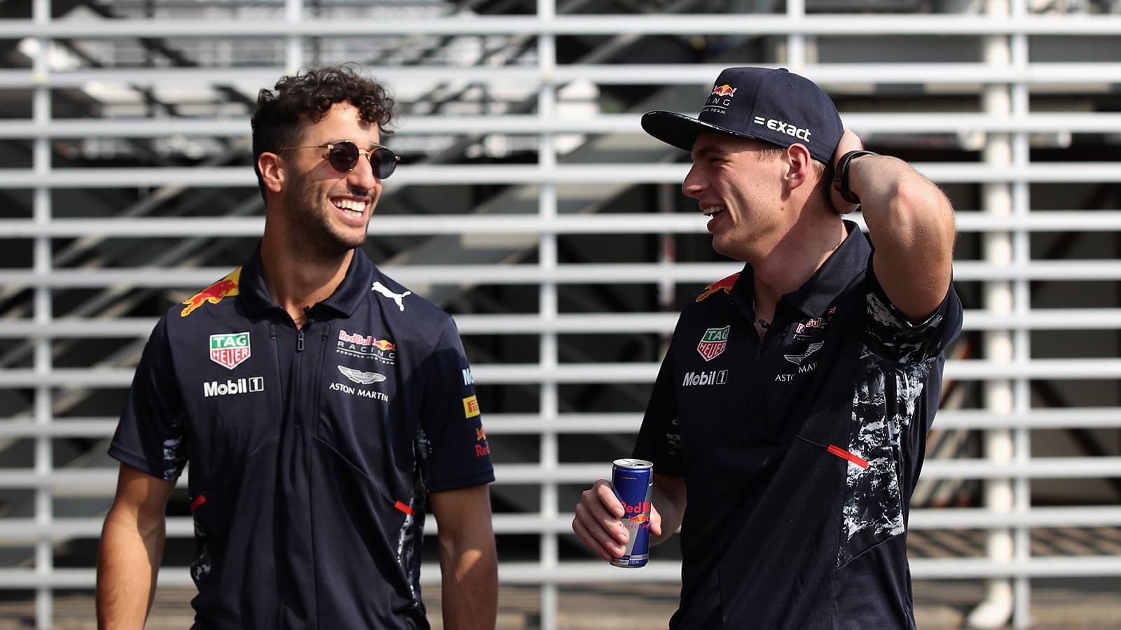 Ricciardo Verstappen Red Bull