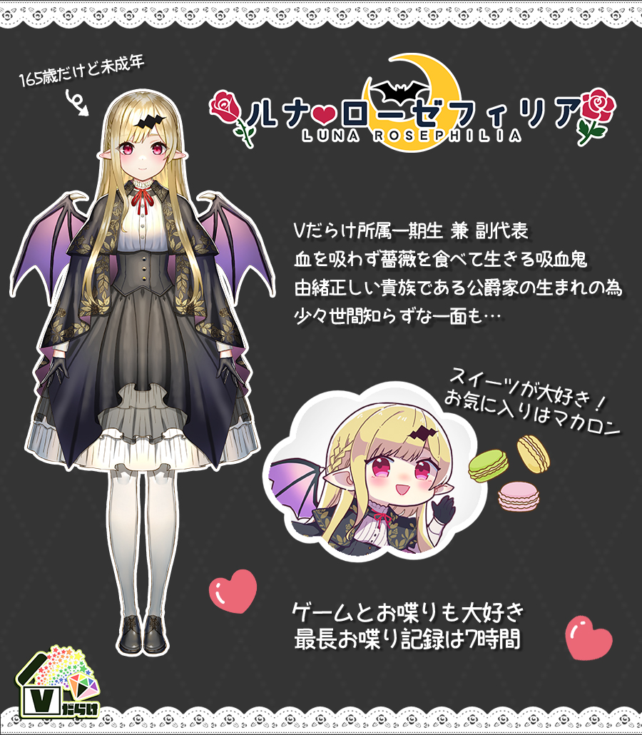 ルナ・ローゼフィリア🌙🌹 tweet media