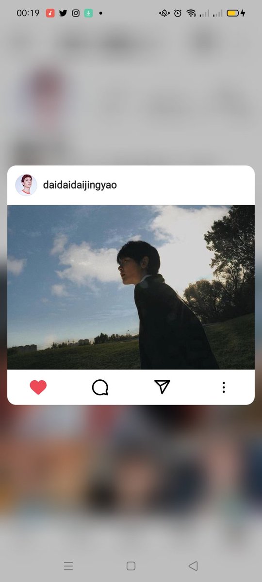 daijingyaoid's tweet photo. 011121 Dai Jing Yao Instagram update
#daijingyao #daidai #Actor #Model #singer #idol #戴景耀 #戴戴戴景耀 #fallinlovewithscientist https://t.co/XWAf50sOsk