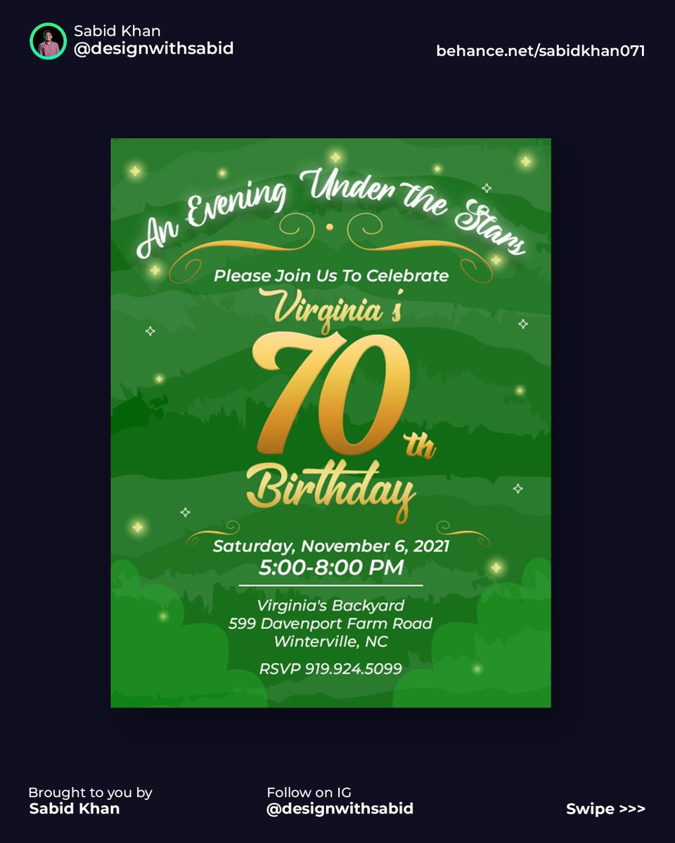 Birthday card design for a client.

Leave a comment 💬 if you like this! 👍
Turn on notification for more design ideas, tips, and tricks.😊
.
For any design related work DM me or contact :
💌 sabidkhan071@gmail.com
#graphicdesign #design #malware #Fiverr #designerneed