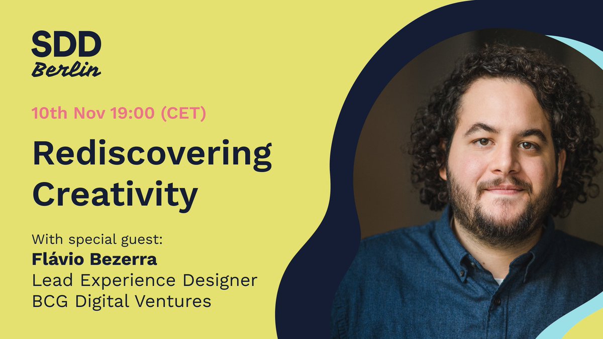 Feeling stuck in day-to-day work routines?

Rediscover the joy of creativity at our upcoming online fireside chat with <a href="/flaviolobe/">Flávio Bezerra</a>, lead experience designer at @BCGDV.

Get your spot now: eventbrite.com/e/fireside-cha…