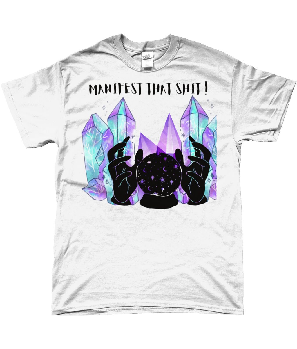 karmaticsoul73's tweet photo. Excited to share the latest addition to my #etsy shop: Manifest That Shit Witch T Shirt https://t.co/Znv6iPYlsp #witchyteeuk #witchteeuk #witchytshirtuk #witchytshirt #wiccatshirtuk #wiccatshirt #wiccanteeuk #wiccantee #witchystuffuk https://t.co/VXF89mUgcc