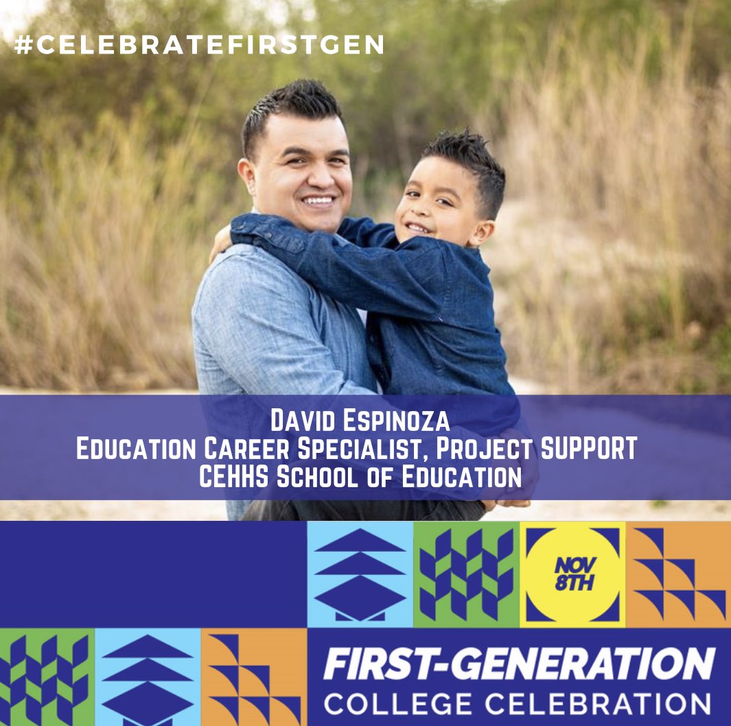 csusm_lafs's tweet image. Meet David Espinoza!
Join is virtually for CSUSM’s First-Generation College Celebration on November 8th.
Register today!
csusm.edu/firstgeneration @CEOtalk @FirstgenCenter
#Celebratefirstgen #csusm #lafs #DeanofStudents #LatinXCenter #TRIO