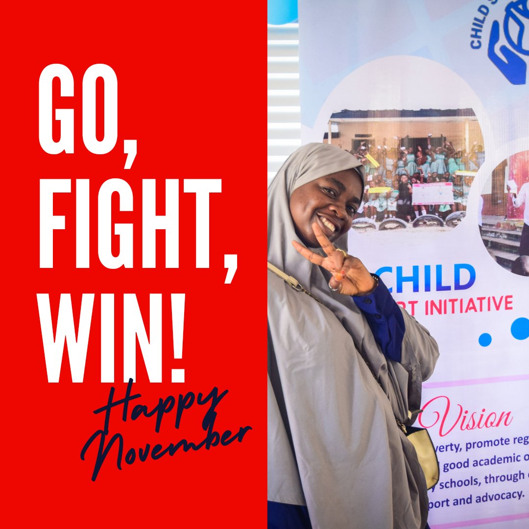 childsupportin1's tweet photo. November is another opportunity to go after those dreams/goals, take the opportunity, Fight and Win! 
#november #goals #fight #win #educate #beperiodpositive #support #menstruator https://t.co/unign2viWz