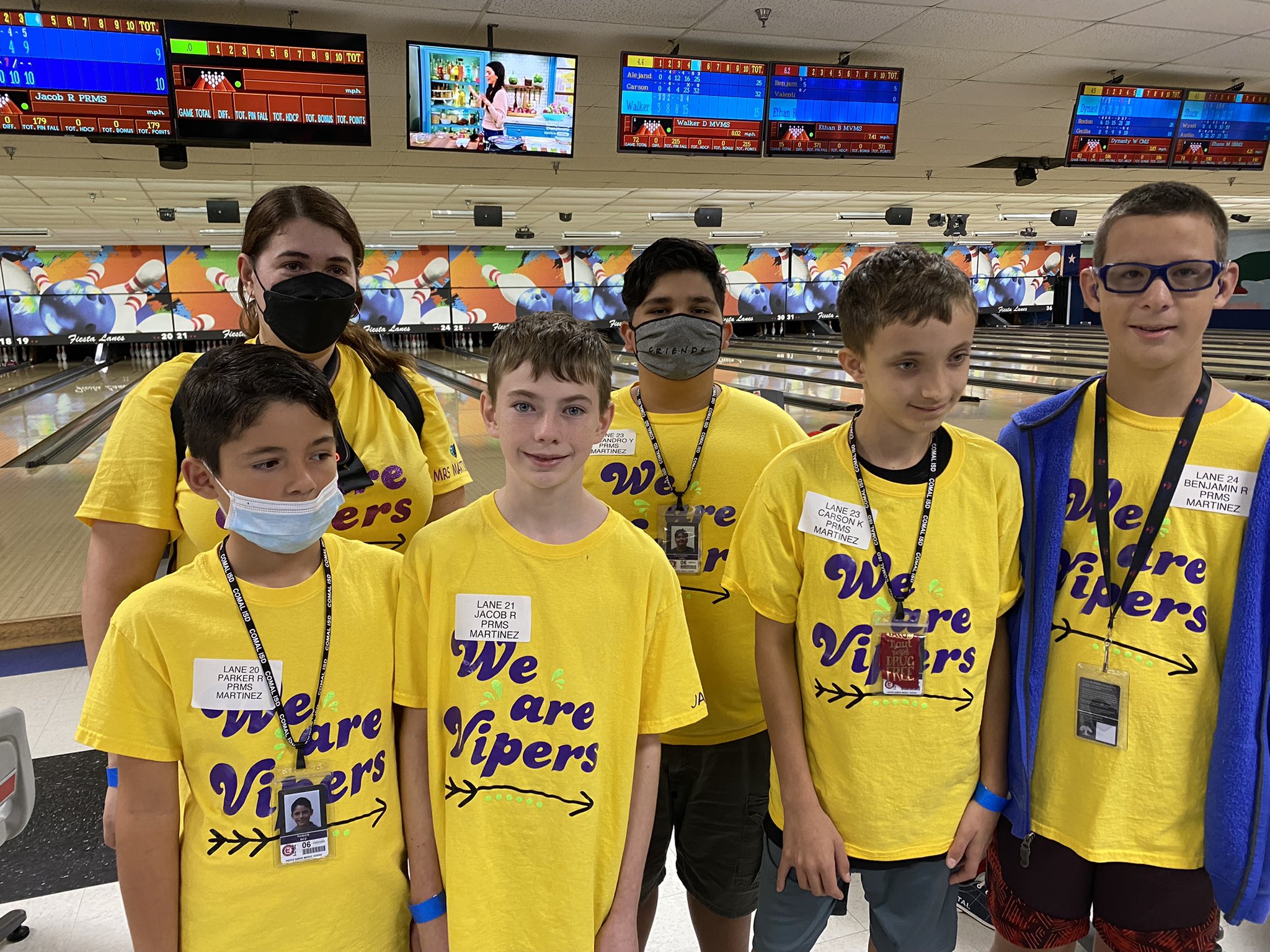 Comal ISD on Twitter: "The middle school STAR bowling tournament is  underway at Fiesta Lanes with 84 students participating along with  volunteers from high school student leadership organizations.  https://t.co/OySusvCake" / Twitter