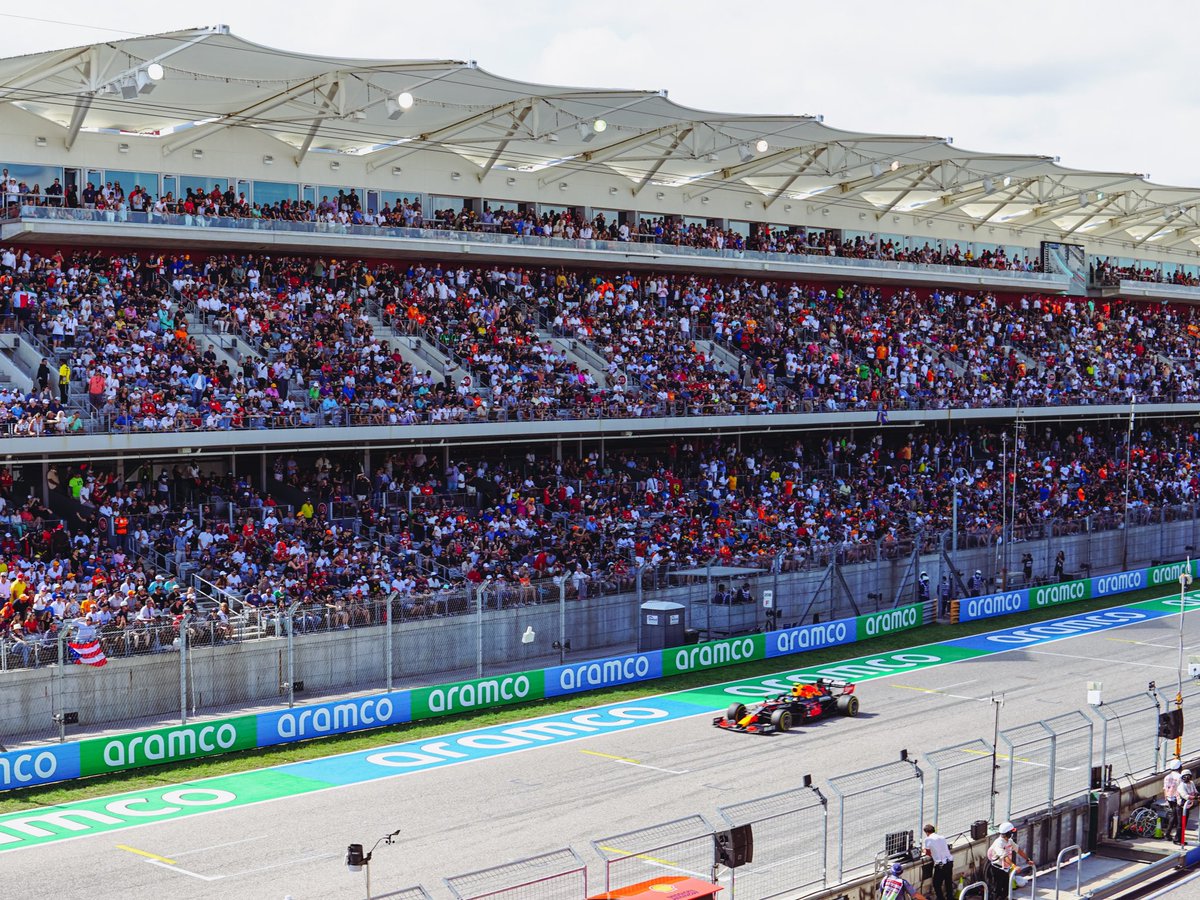 NLSportsinc's tweet photo. The @F1 U.S. Grand Prix was a race to remember. Incredible to see 400,000 people in attendance throughout the weekend in Austin. Thanks for the memories @PirelliMotoUSA @PirelliMX @PirelliUSA! 
#f1 #formula1 #austin #usgp #texas #racing #motorsports #pirelli #pirellination https://t.co/XwI7f1FeU3