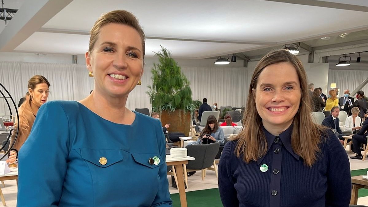 Forsætisráðherrar á loftslagsráðstefnu. #CoP26