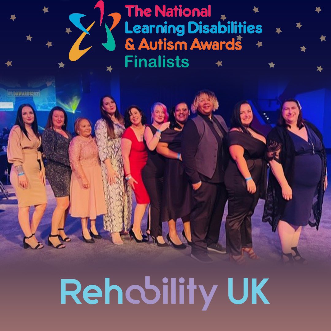 rehabilityuk's tweet photo. Congratulations to our finalists at The National Learning Disabilities &amp; Autism Awards 2021 we are super proud of all the hard work you all do! #Rehabilityuk #nationallearningdisabilityawards #welldone https://t.co/TYbSW8YuJa