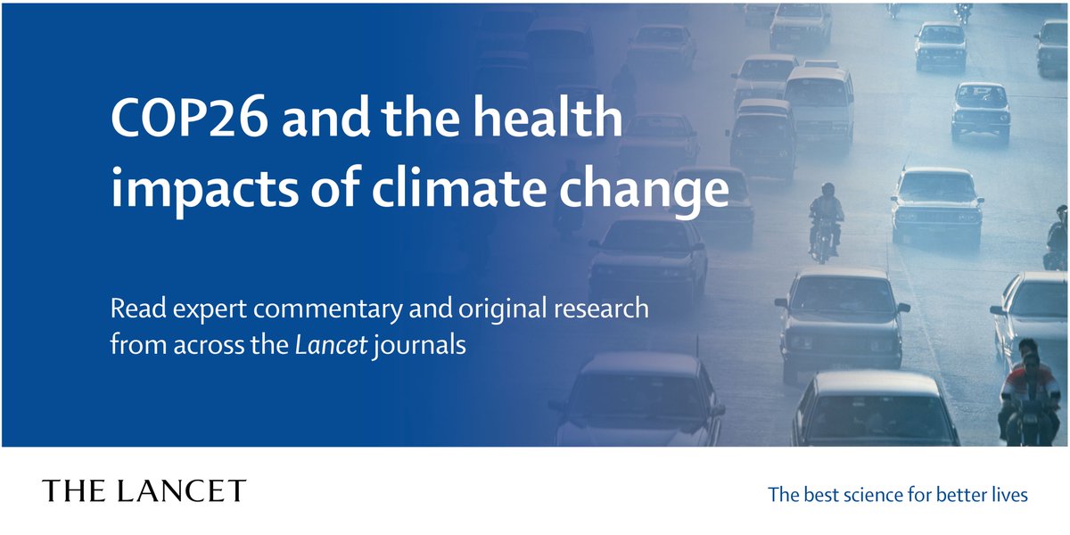 TheLancet's tweet image. Throughout #COP26, we will be sharing expert commentary and research on planetary and human health, free to access.

#HealthyClimate #LancetClimate21