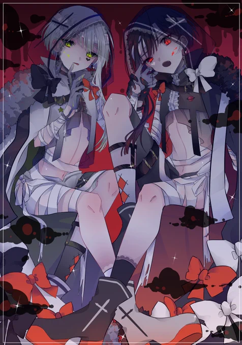 🤍trick × × × treat🖤 
