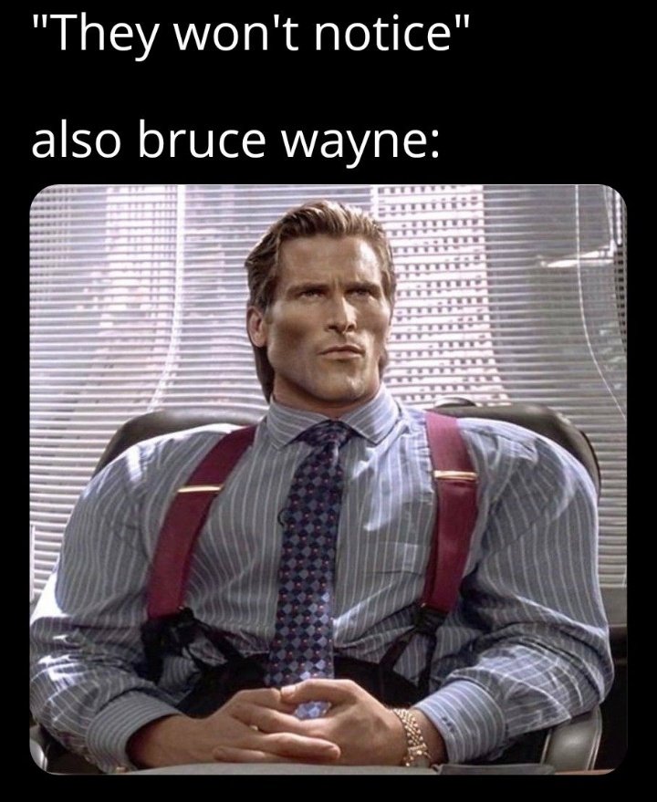 Arkhamverse Bruce Wayne be like