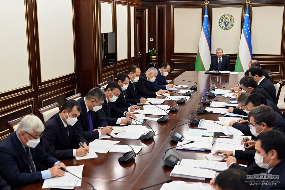 Shavkat Mirziyoyev's Press-service tweet media